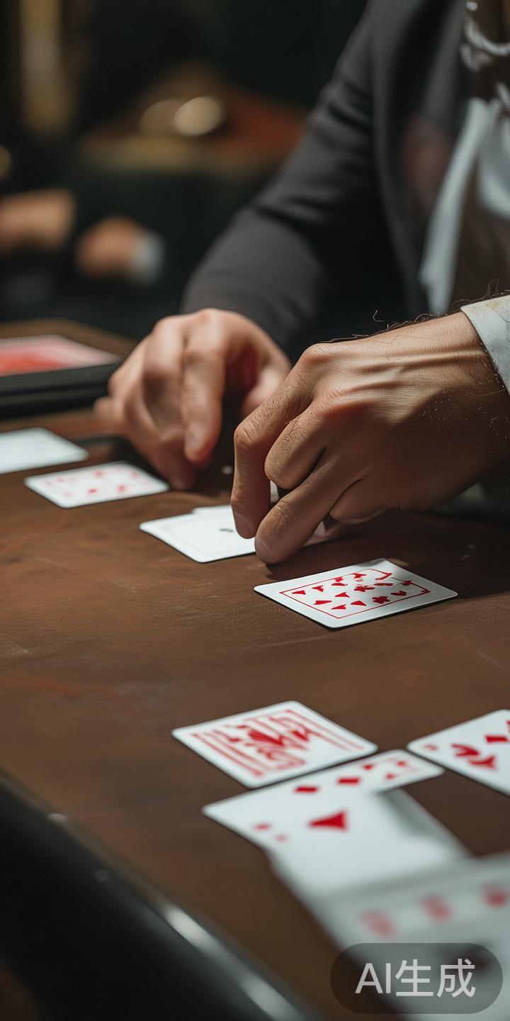 实际案例：假设你的牌面接近“和”，且场上的牌大部分